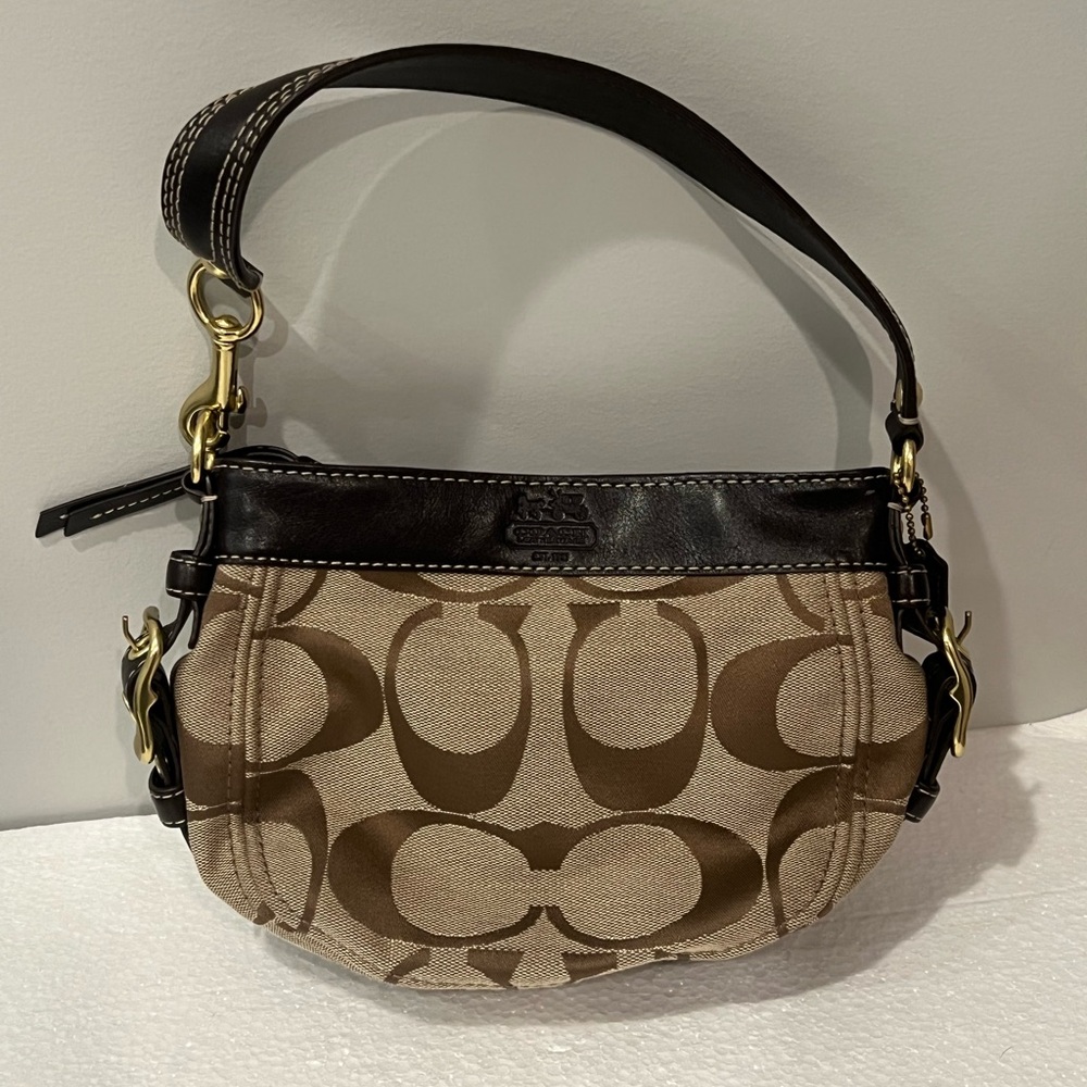 Coach Signature Mini Handbag (Coach Zoe Mini)